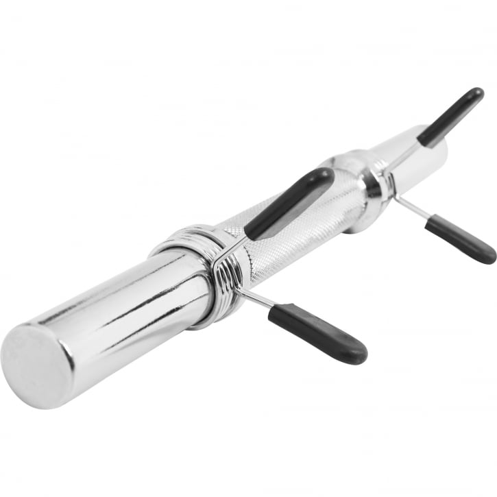 Hantelstång 2x35cm Fjäderlås 30mm