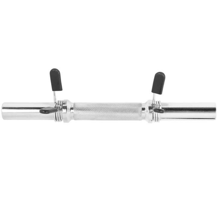 Hantelstång 2x35cm Fjäderlås 30mm