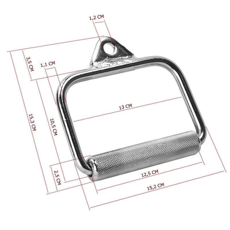 Enhands Kabelhandtag Kort 15cm