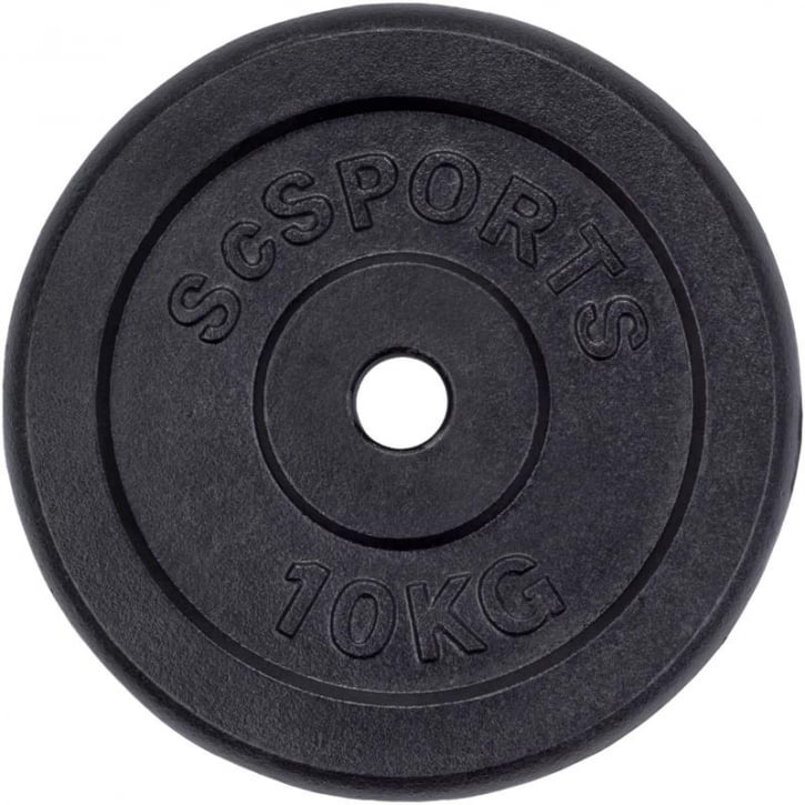 Viktskivor ScSPORTS Gjutjärn 2x10kg