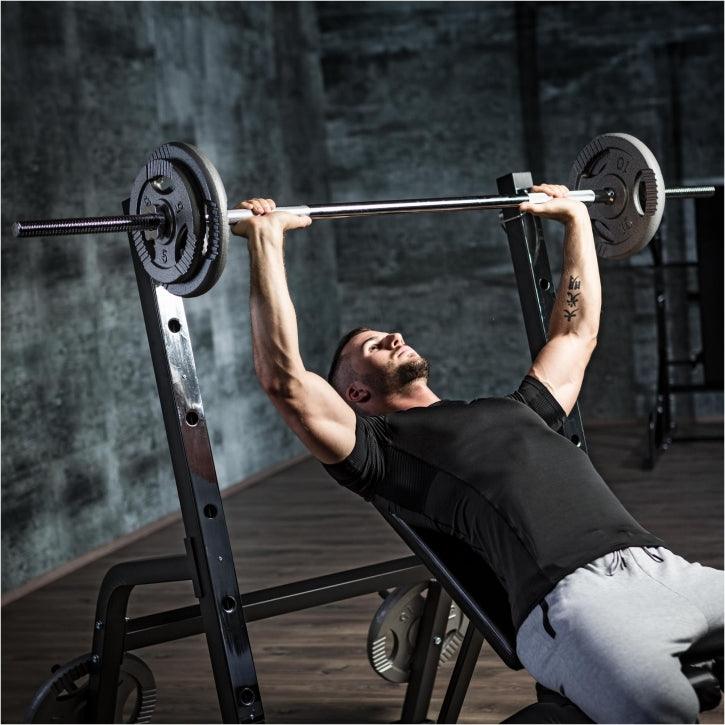 Skivstång 150cm Stjärnlås 30mm