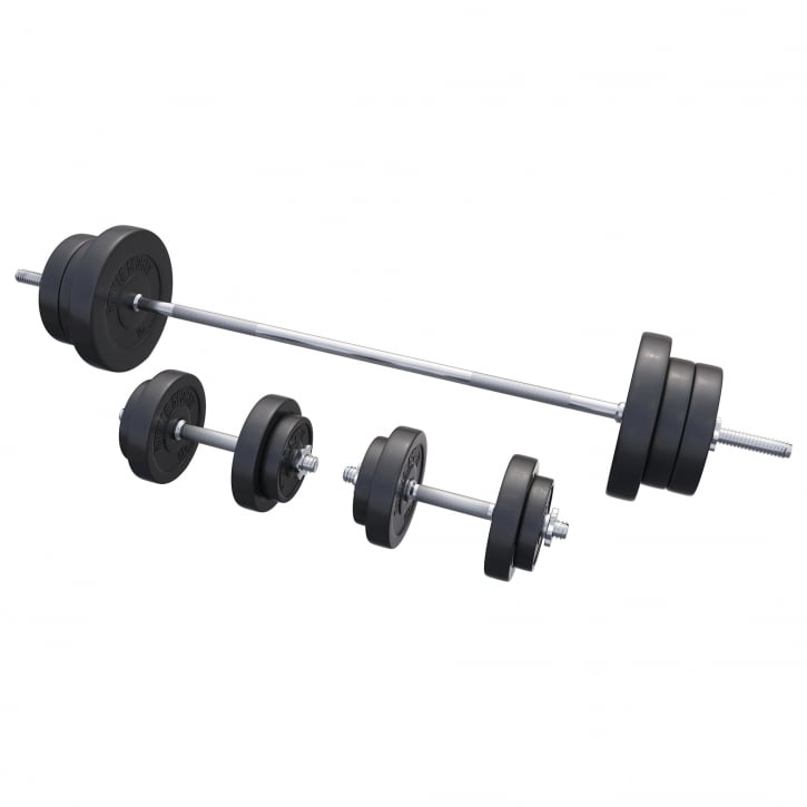 Skivstång Hantlar BASIC 70kg