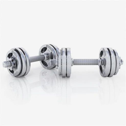 Hantlar TRIGRIP Silver 2x15kg från Gorilla Sports