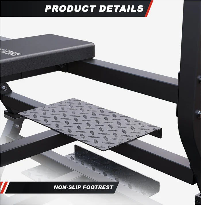 Bänkpress 250kg Stödplatta Svart