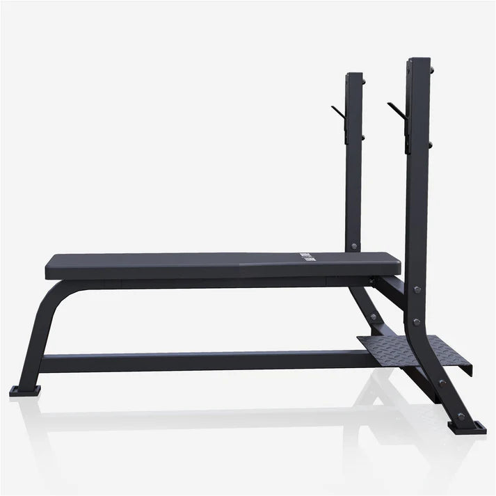 Bänkpress 250kg Stödplatta Svart