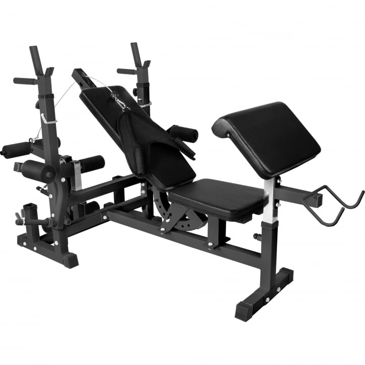 Multigym TRIGRIP 100kg - Viktpaket, Lats, Gymgolv