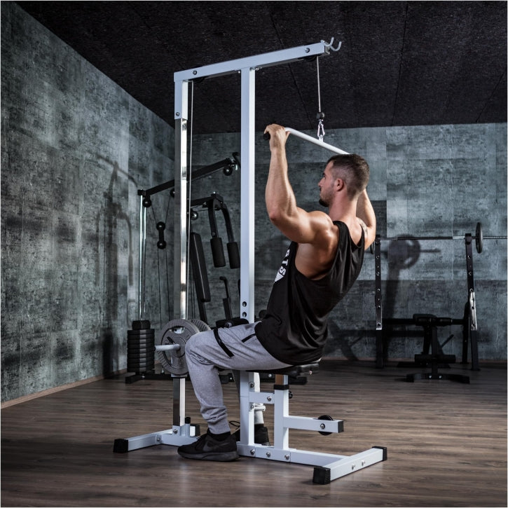 Latsdrag Kabelmaskin White 30mm