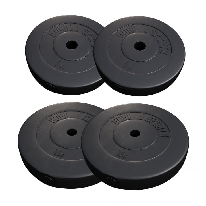 Viktskivor BASIC Cement 2x5kg 2x10kg
