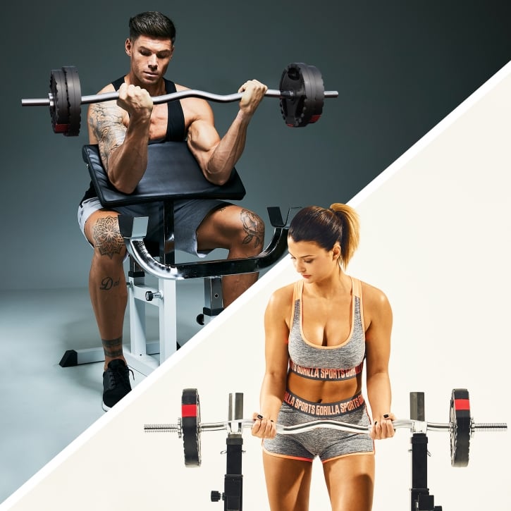 Curlstång PRO Trigrip 25kg