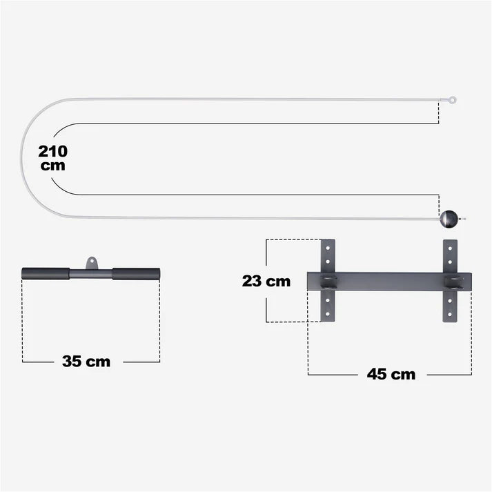 Kabelhiss för latsdrag