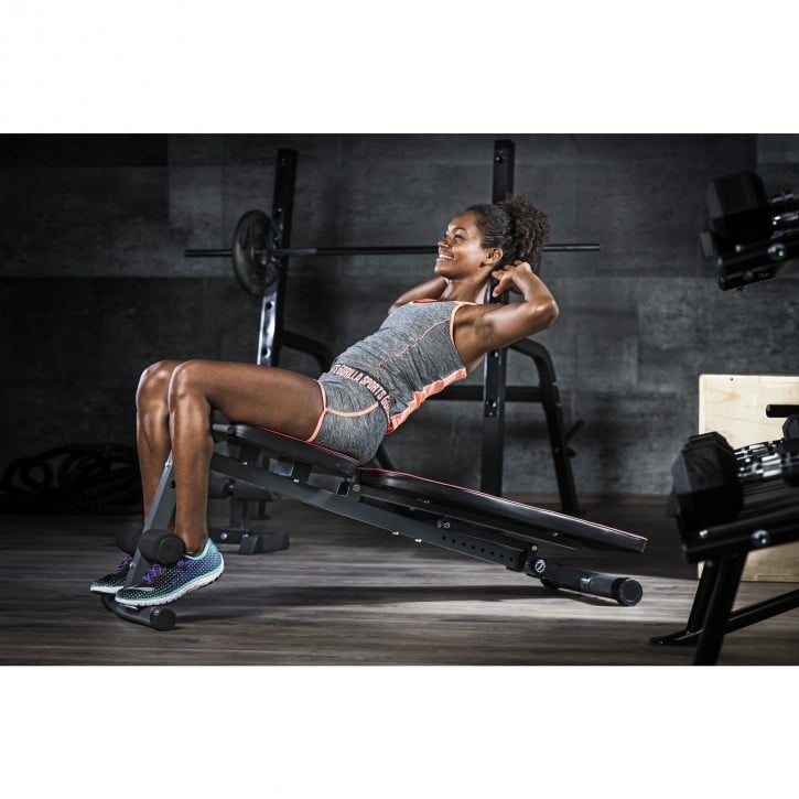 Situpsbänk Justerbart Ryggstöd