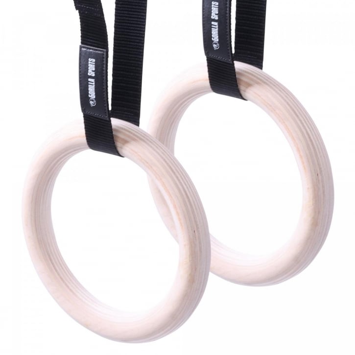 Olympiska Gymringar GS Trä Plast