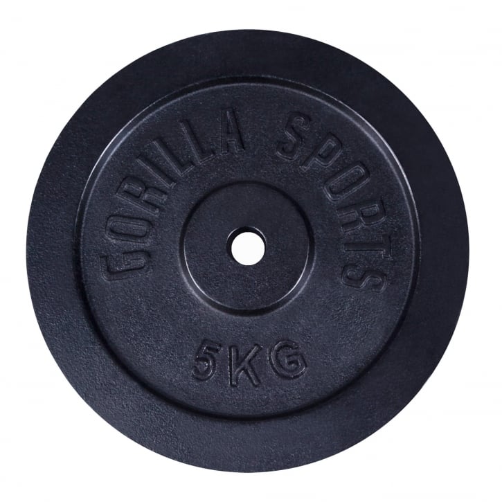 Viktskivor IRON Black 2x10kg 2x5kg