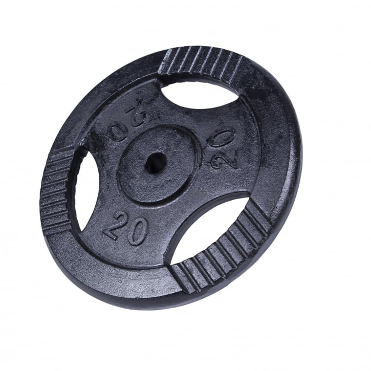 Viktskivor TRIGRIP Black 0,5-20kg