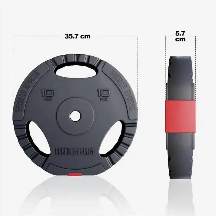 Viktskivor PRO 31mm Trigrip 1,25-15kg
