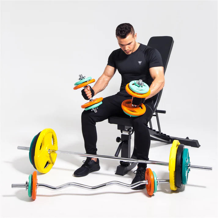 Viktskivor Trigrip 51mm 1,25-25kg