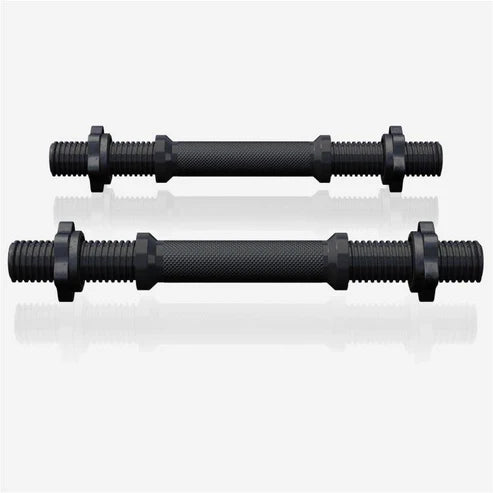 Hantelstång BLACK 2x35cm Stjärnlås 30mm