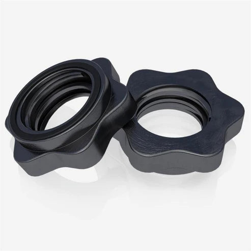 Hantelstång BLACK 2x35cm Stjärnlås 30mm