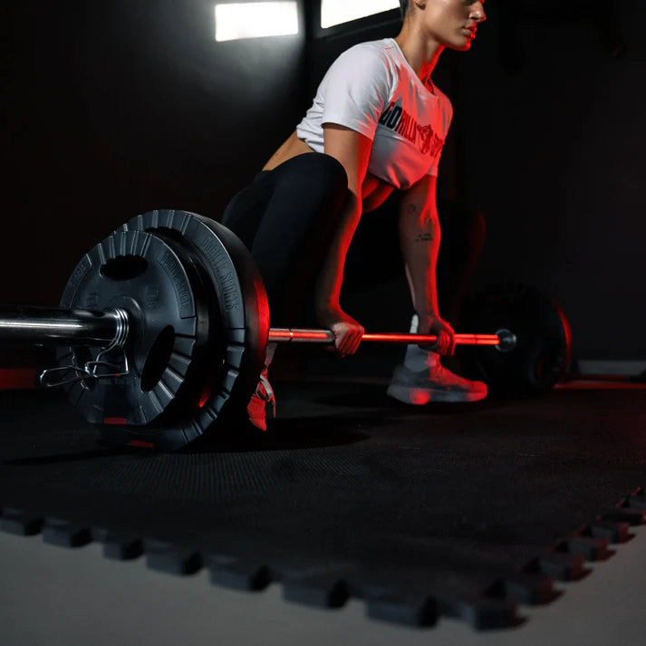 Gymgolv Träningsmatta Gummimatta 16st