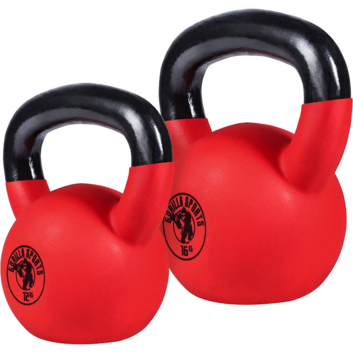 Kettlebellpaket Vinyl 12kg 16kg