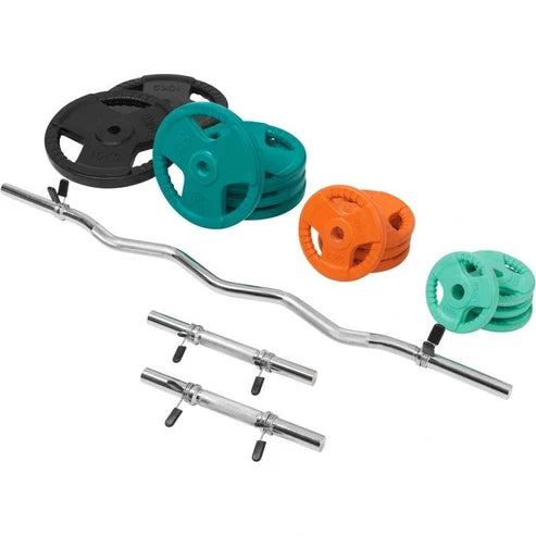 Curlstång Hantlar Trigrip F 70kg från Gorilla Sports