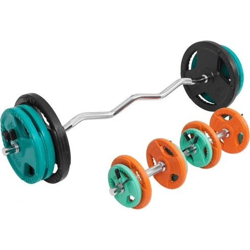 Curlstång Hantlar Trigrip F 70kg från Gorilla Sports