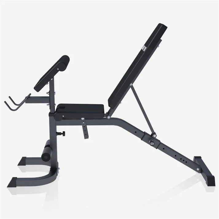 Träningsbänk Multibänk Biceps, sit up Svart