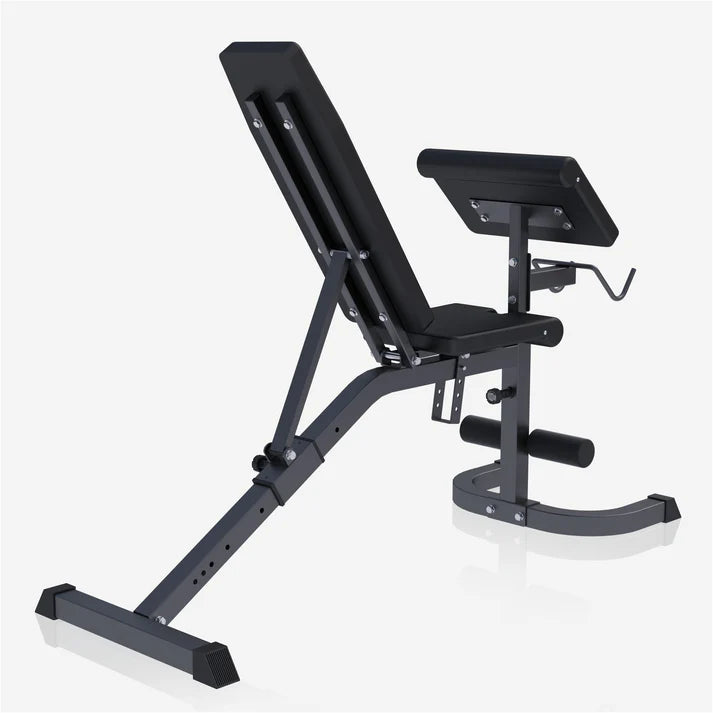 Träningsbänk Multibänk Biceps, sit up Svart