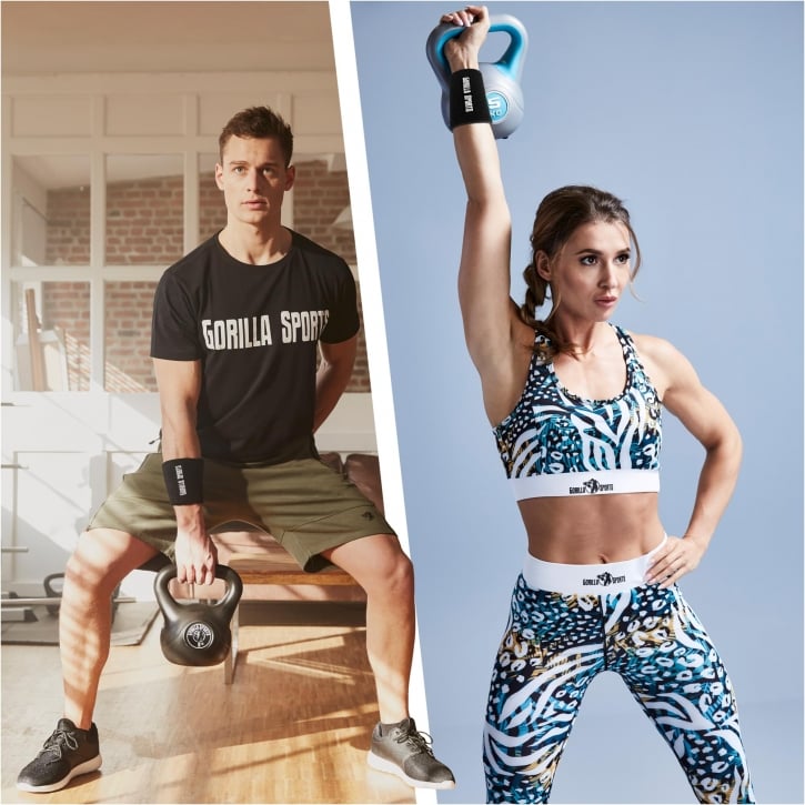 Kettlebell Wristlet Svettband