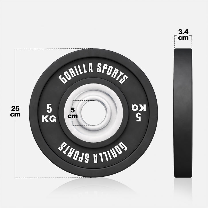 Bumper Plates COLOR 51mm 5-25kg