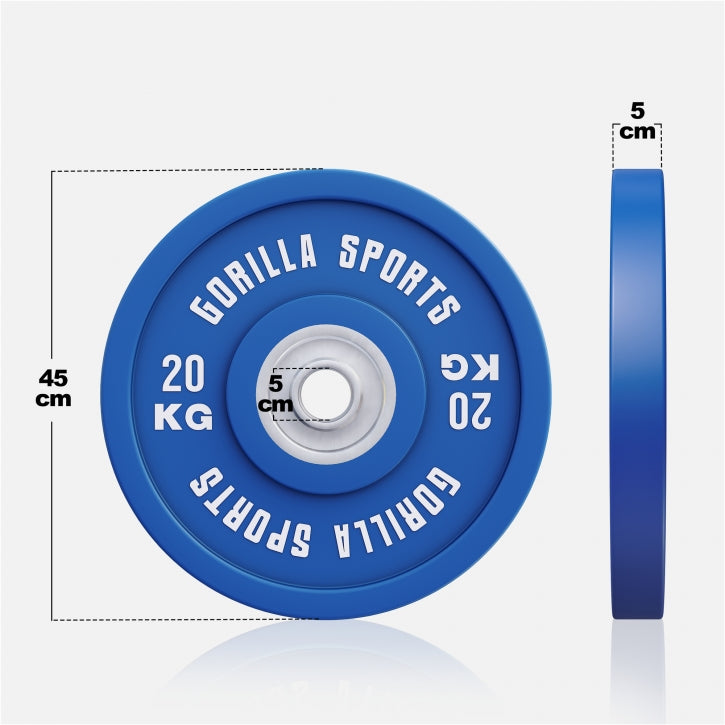 Bumper Plates COLOR 51mm 5-25kg