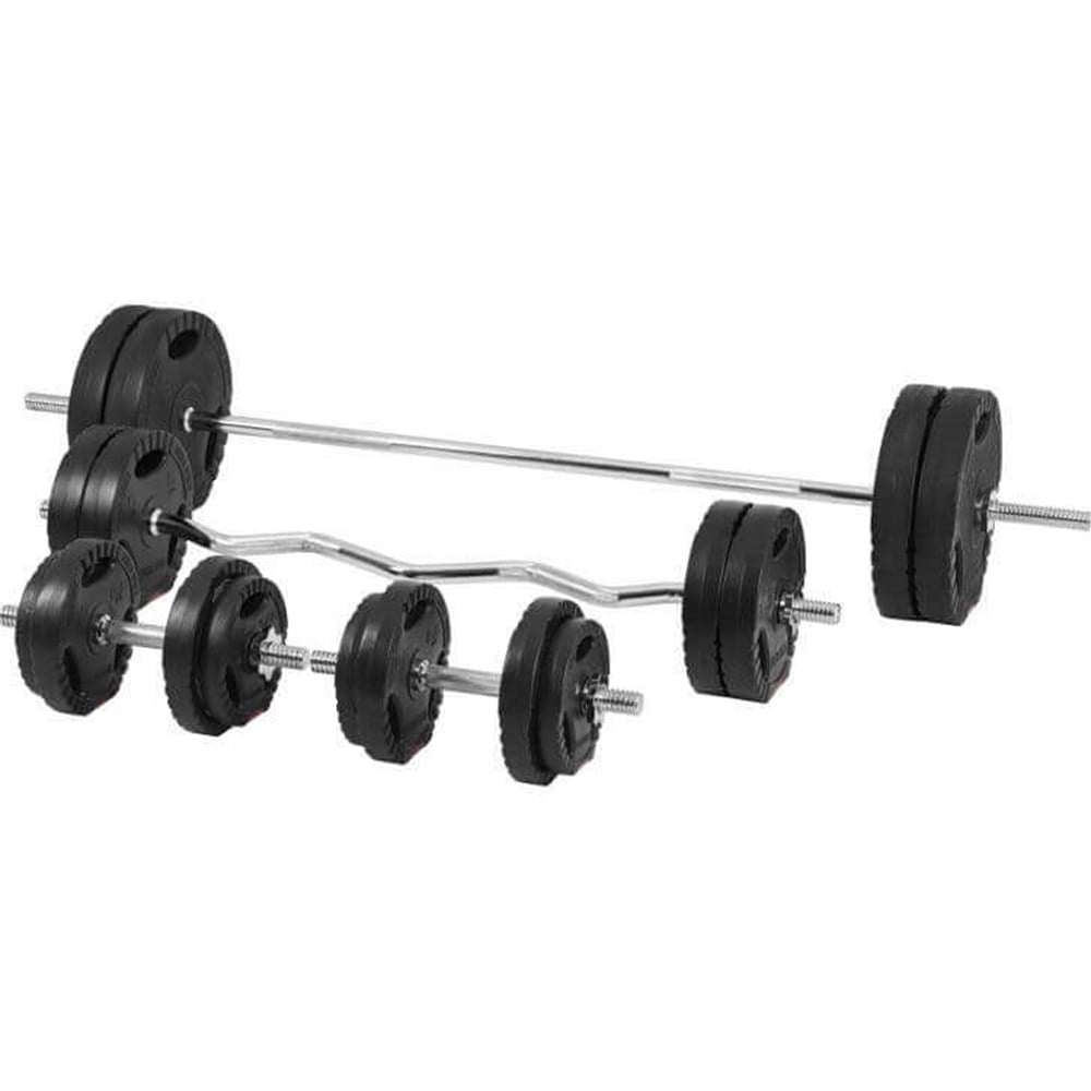 Multigym TRIGRIP 100kg - Viktpaket, Lats, Gymgolv