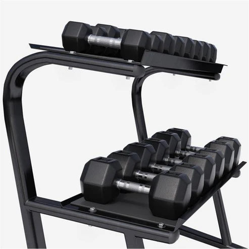 Hexagonhantlar 237kg ink Hantelställ från Gorilla Sports