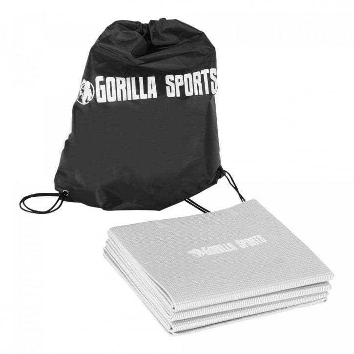 Yogamatta Vikbar 173x61cm Grå Rosa