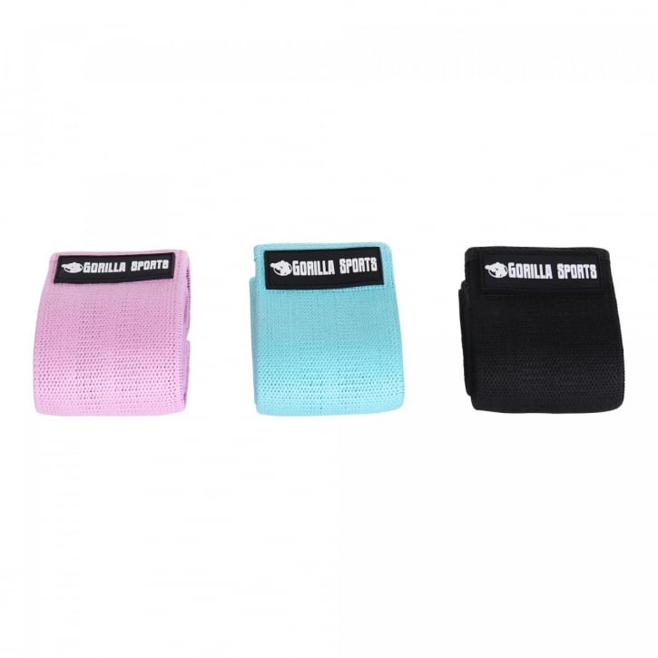 Mini Glute Band PAKET 65cm 75cm 85cm