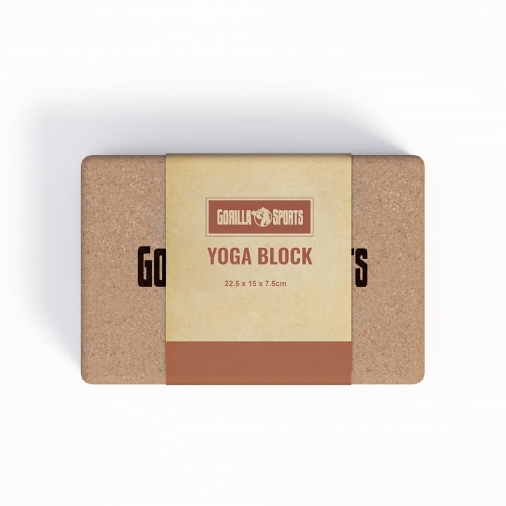 Yogablock Kork
