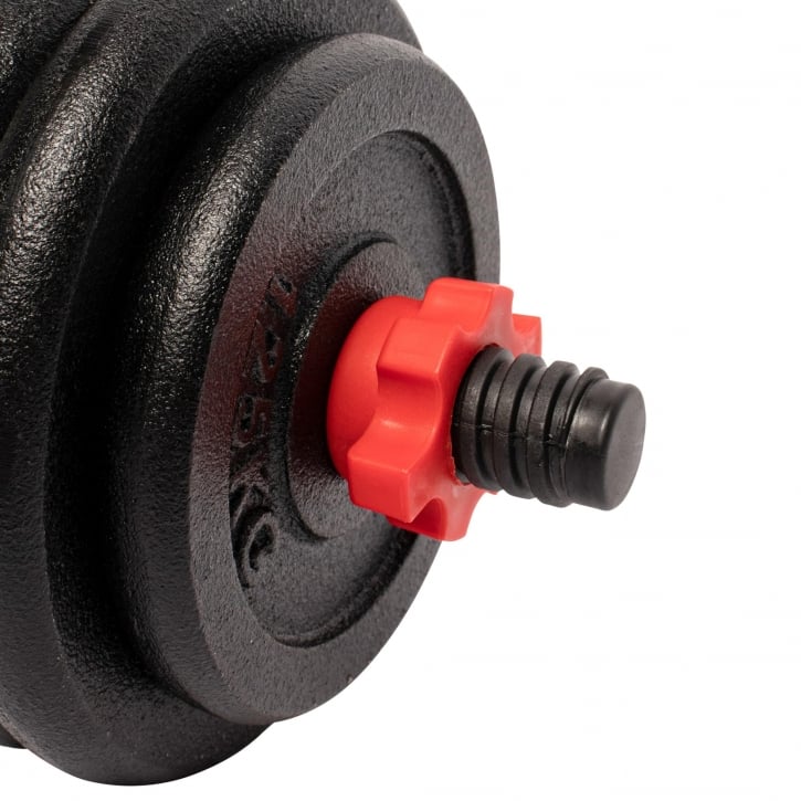 Hantlar 25mm Gjutjärn 2x10kg 2x15kg