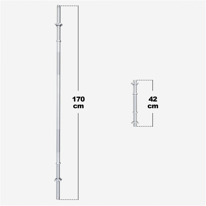 Skivstång Hantlar PRO Trigrip 130kg