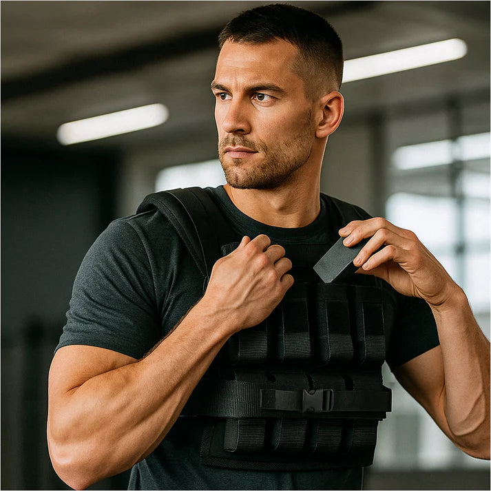 Viktväst GS Justerbar 10KG 20KG 30KG