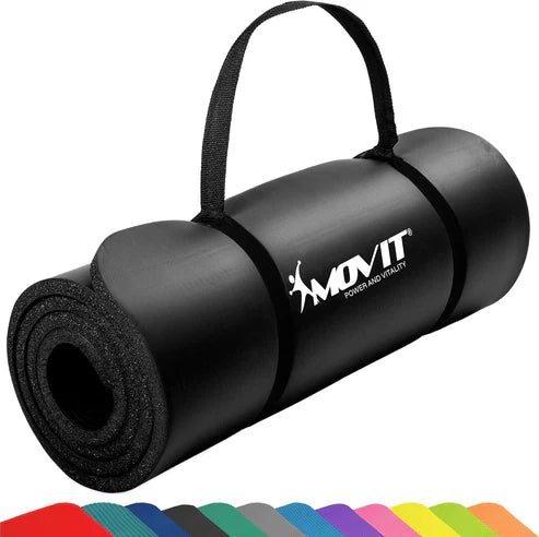 Träningsmatta Yogamatta Movit 190x60cm