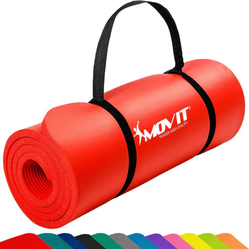 Träningsmatta Yogamatta Movit 190x60cm