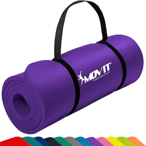 Träningsmatta Yogamatta Movit 190x60cm