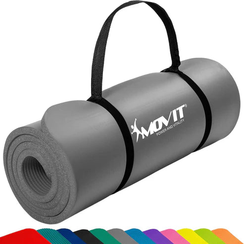 Träningsmatta Yogamatta Movit 190x60cm