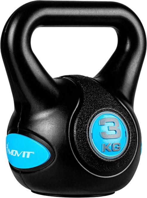 Kettlebell Movit 3-20kg Järn