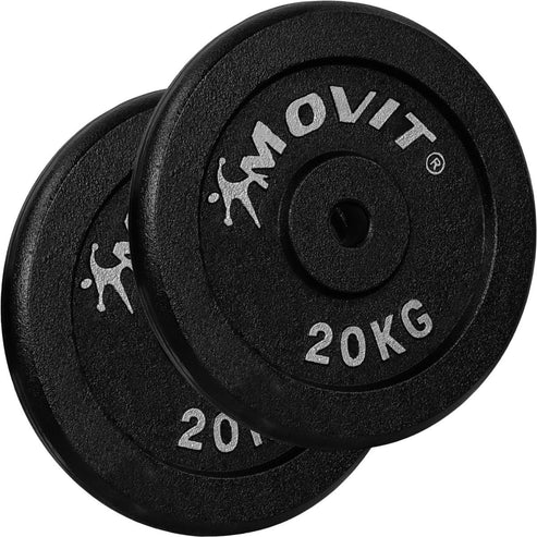 Viktskivor Movit Gjutjärn 2-40kg