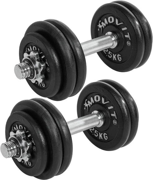 Hantlar Movit Gjutjärn 2x15kg