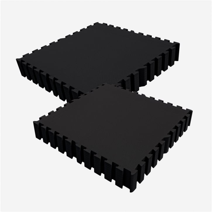 Gymgolv Träningsmatta Gummimatta 16st