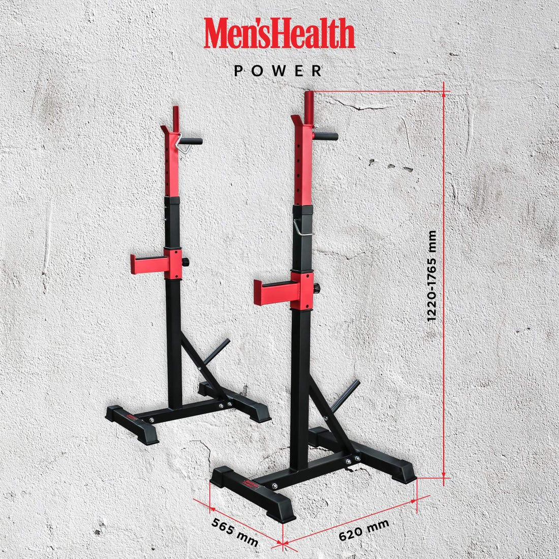 Skivstångsställning Men's Health Squat Rack