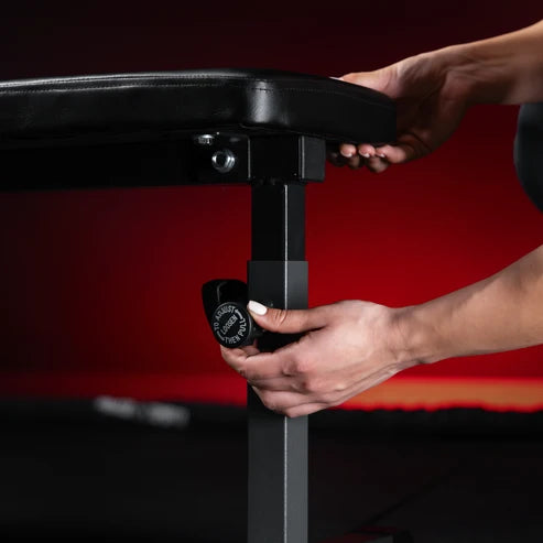 Träningsbänk Rak E Series Justerbar Höjd från Gorilla Sports
