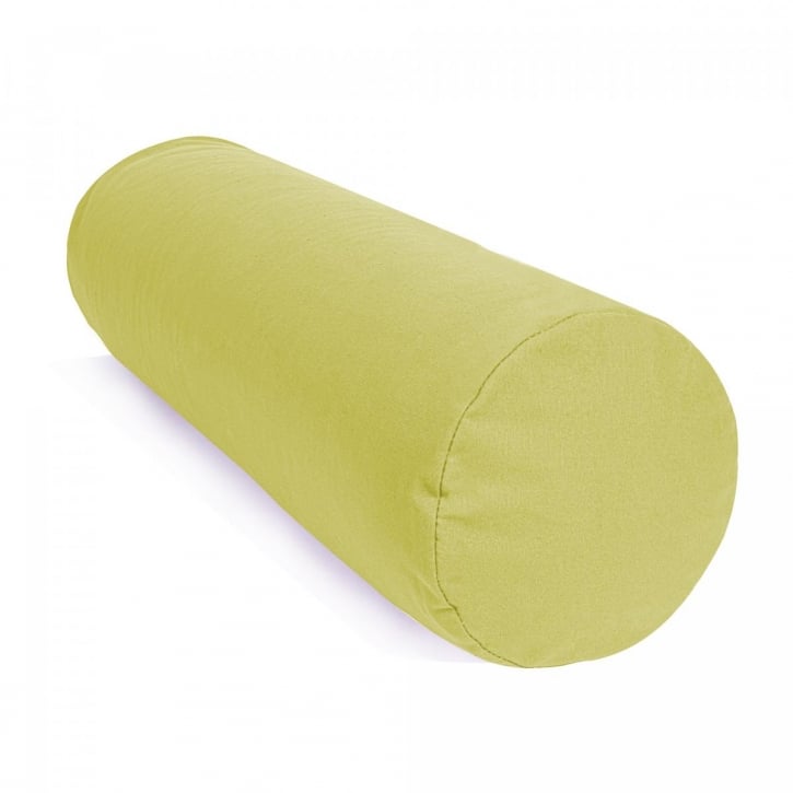Grön yoga bolster från gorilla sports , bild från sidan